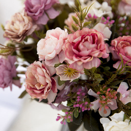 Vintage Silk Artificial Flowers